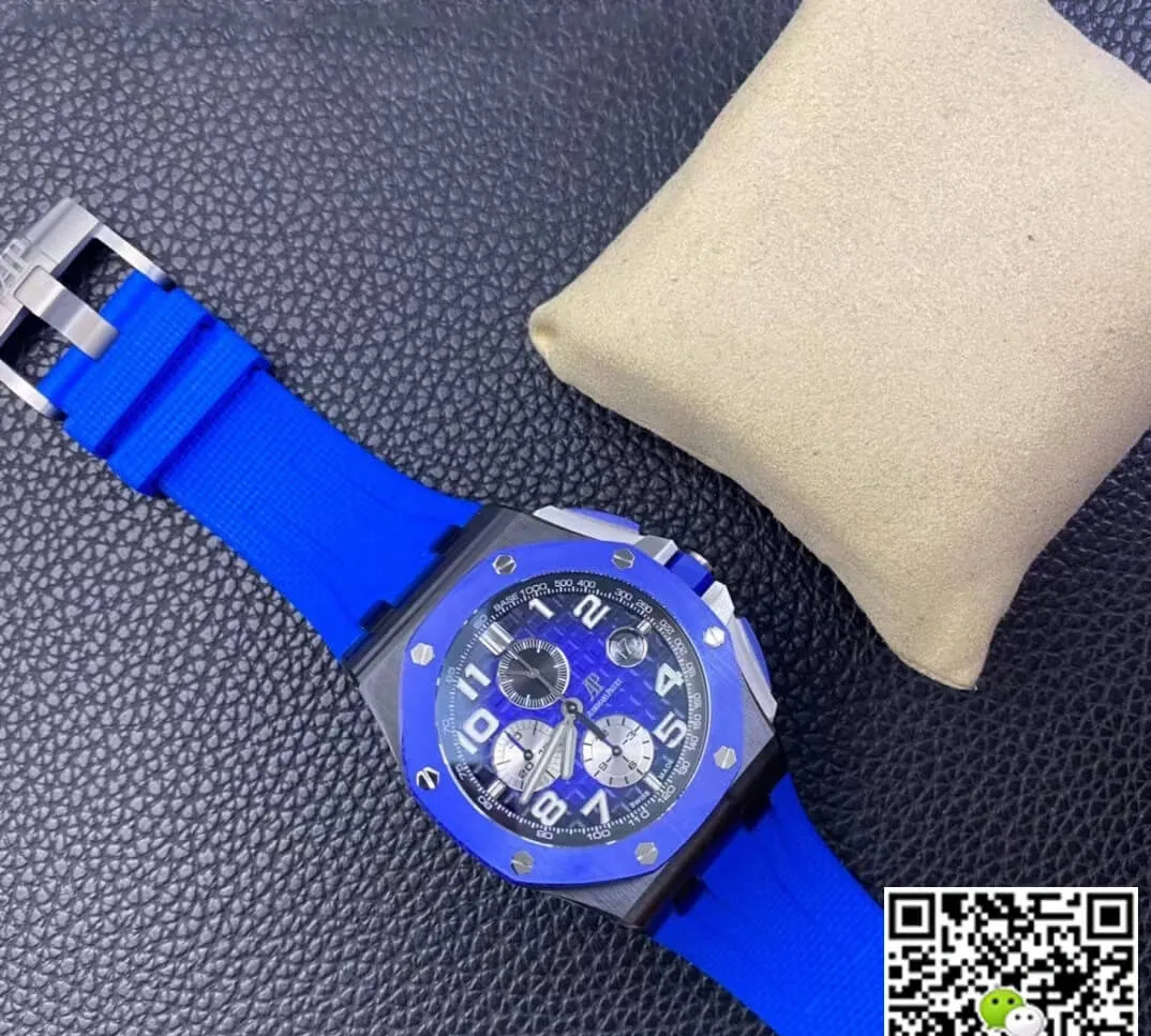 Audemars Piguet Royal Oak Offshore 26405CE.OO.A030CA.01 RS Factory 1:1 Best Edition Replica Watch Blue Strap